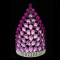 Belleza gran reina Rhinestone concurso corona tiara