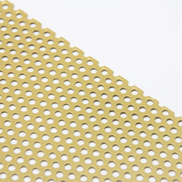 Aluminum Mesh Speaker Grille: Perforated Metal Sheet Mesh with 1mm Holes