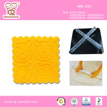 fondant cake Transparent Deep Texture Decorating Rolling Pin