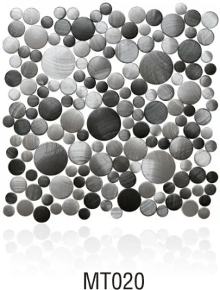 Mosaic tile, Metal mosaic