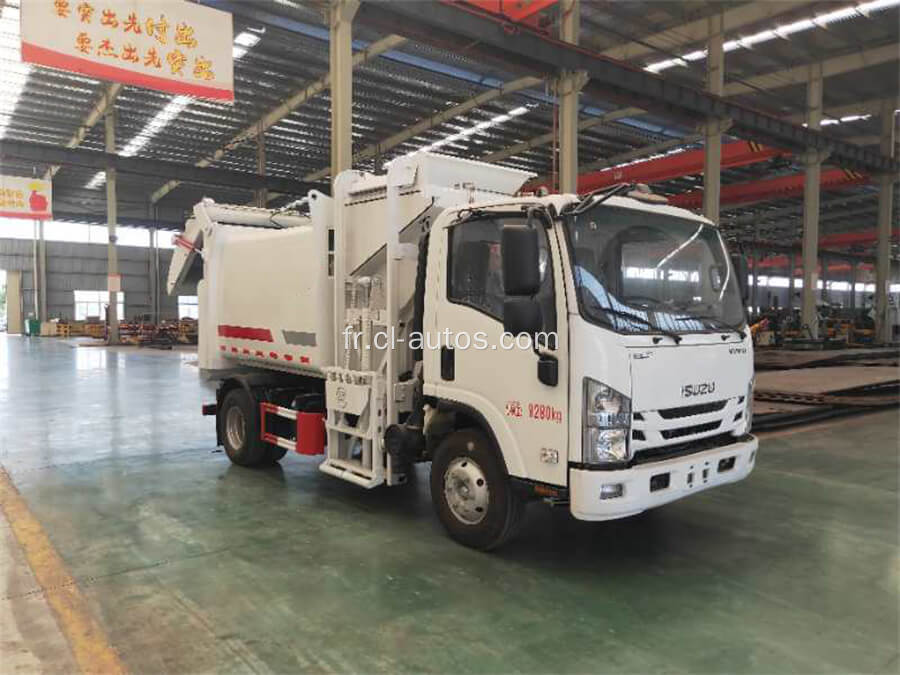 Camion de déchets à déchets de cuisine mobile pour nourriture