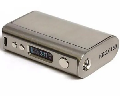 New Arrival 100% Original Electronic Smoking Silver Kangertech 160w Box Mod