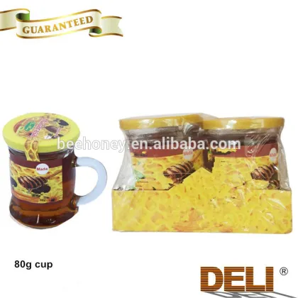 Natural pure bee honey mug 80g