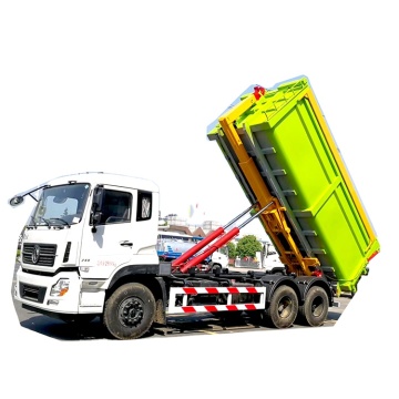 Euro 5 Dongfeng 6X4 Hook Lift Garbage Truck: Arm Roll Refuse Truck for Efficient Waste Management
