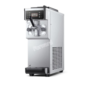 Miniature Single-Head Ice Cream Machine: 16L/H Capacity, Perfect for Small Spaces - Buy Your Tabletop Soft Ice Cream Maker with One Flavor Option Today!