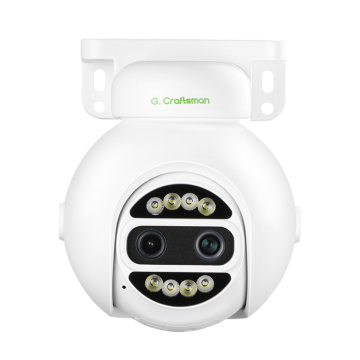 GX-PS8FVD-M4X 4K 8MP POE PTZ Camera with 8X Zoom Dual Light Human Detection