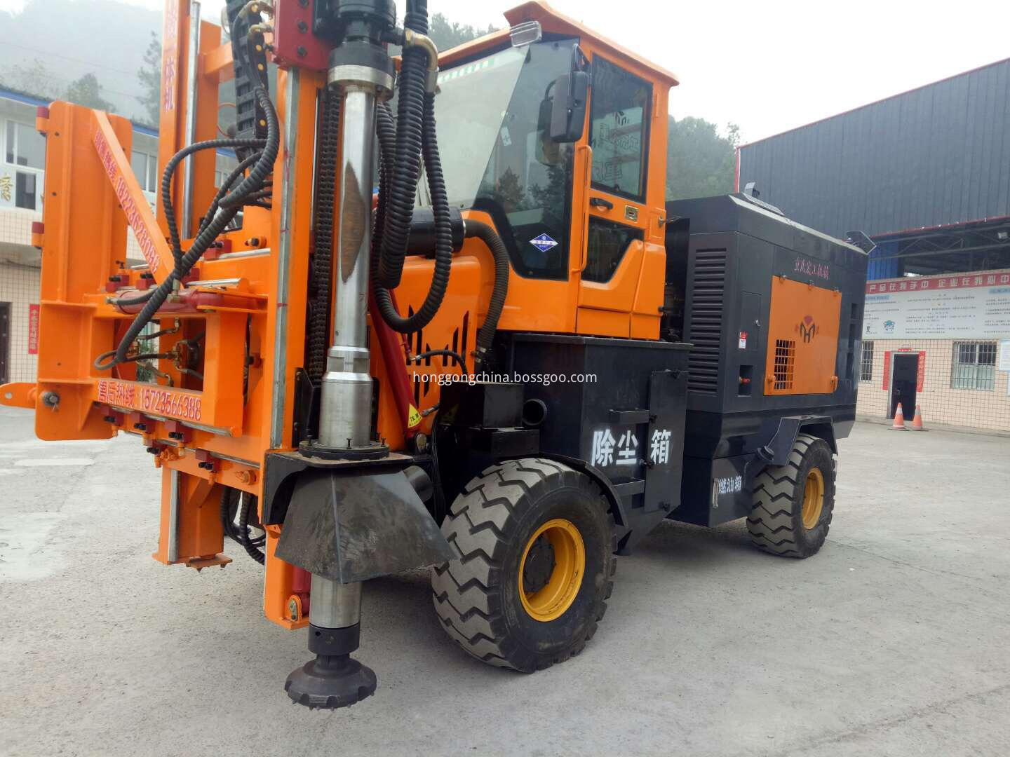 Patent Portal Frame Pile Driver