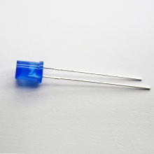 Lentille diffusée bleue à DEL concave haute luminosité de 5 mm