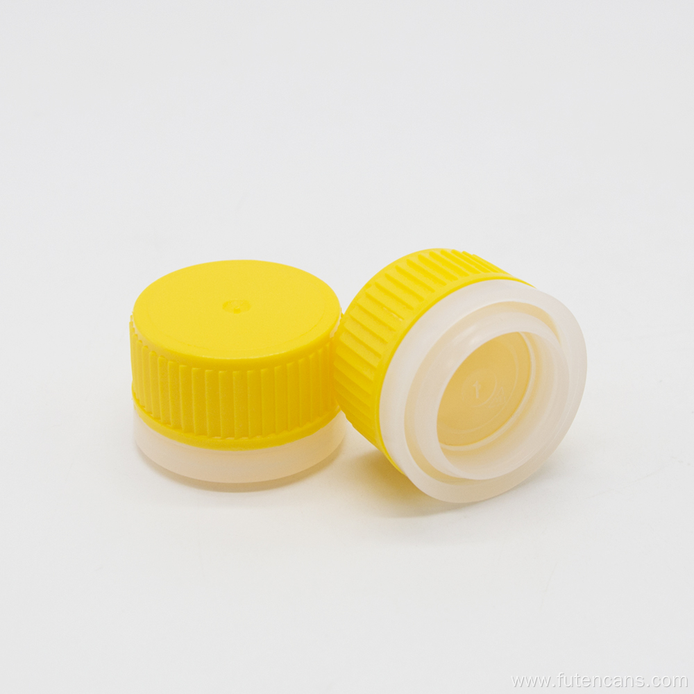 Plastic cap for Aerosol Tin Can