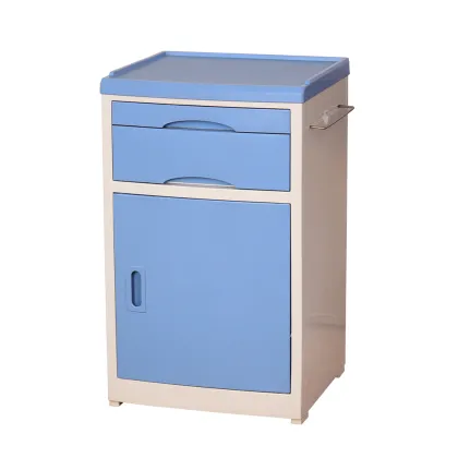 durable bedside locker ABS hospital bedside cabinet