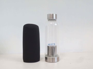 Glass Bottle Wedding Invitations with Cap