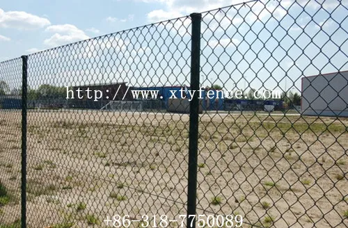 chain link wire mesh fence