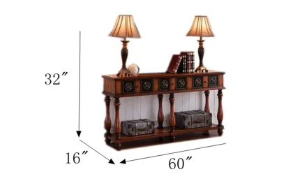 Classic Wooden Console Table antique hobby lobby