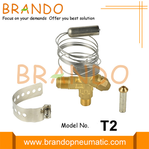 Válvula de expansão termostática do tipo Danfoss T2 TX2/TZ2/TN2/TS2