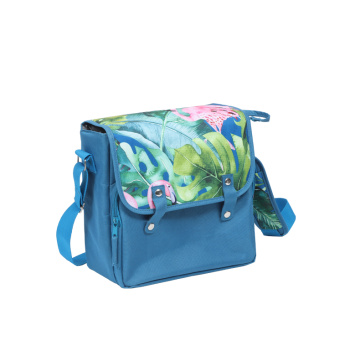 Blue thermal insulation outdoor essential lunch bag