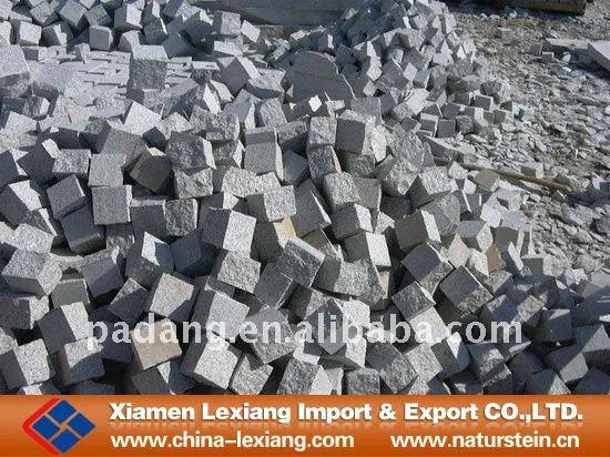 G603 Grey Granite Cobblestone