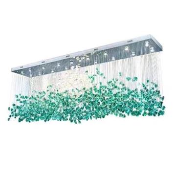 2022 Modern Dandelion Crystal Chandelier - Customized LED Pendant Light for Home Decor
