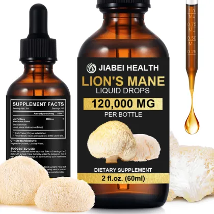 Lion Mane Liquid Drops 120,000 mg