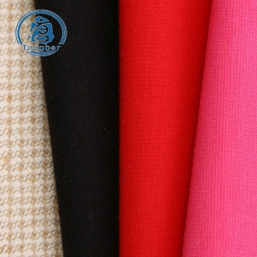 Kadınlar için 300gsm% 100 polyester ponte roma kumaş