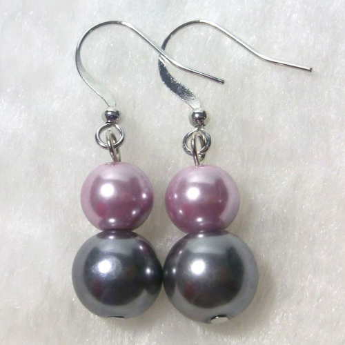 Nikkelvrije Pearl Drop Earrings