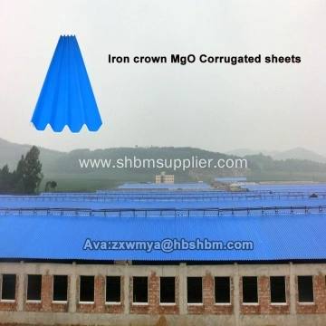 Soundproof Mgo Corrugated Roofing Sheets China Manufacturer