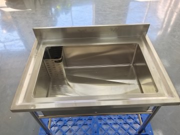 Large Stainless Steel Cleaning Tank