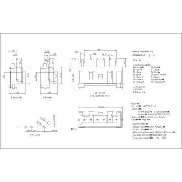 2.5mm Pitch Female Single row Wafer Connector