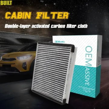 Car Pollen Cabin Air Conditioning Filter Activated Carbon For Hyundai Accent Elantra i30 Kia Carens Cee'd 2012 2013 2014 2015