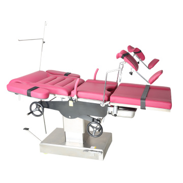 Table d&#39;examen gynécologique électrique pour équipement médical