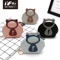 Cute girdling make up PU coin purse