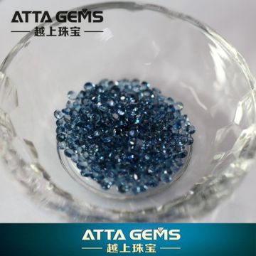 London blue topaz good quality professional cutting price AAA grade