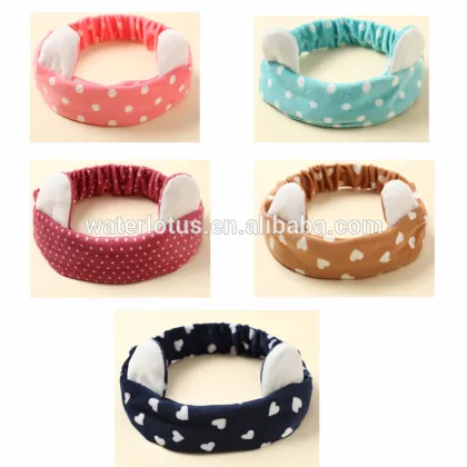 Customized soft sports headband / hairband for women