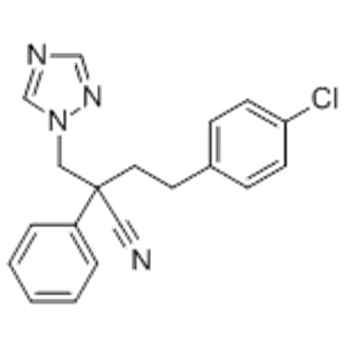 1H-1,2,4-triazolo-1-propanenitrile, a- [2- (4-clorofenil) etil] -a-fenil- CAS 114369-43-6