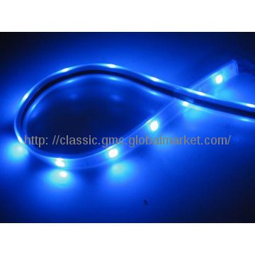 a prueba de agua colorida batería led luz de tira