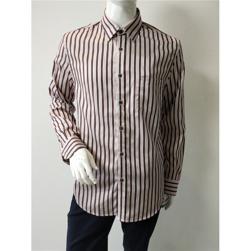 Mens Stripe Long Sleeve Shirt