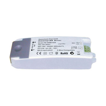 16w 350ma / 700ma 0 - 10v Dimmable Led Driver 12v Dc / 24v Dc Ce Rohs