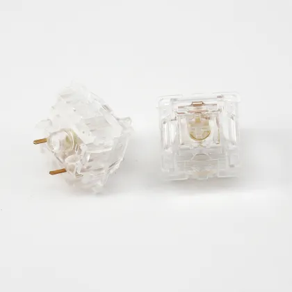 Everglide EG Aqua King V3 Water King Linear Switches for Keyboard - RGB, 4pin/5pin, 55g/62g/67g, MX Clear