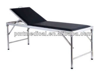 Foldable patient examination table