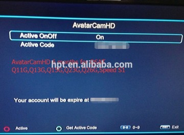 AvatarCamhd working account, decloder account