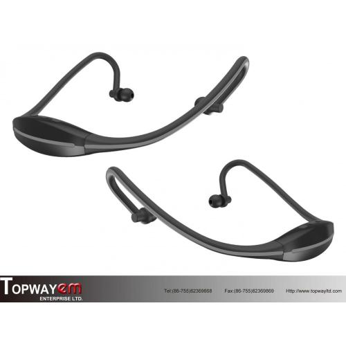 Behind The Neck Bluetooth Sports Headphones with Flashing