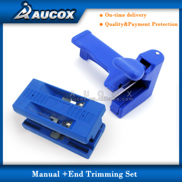 Hand End Trimmer Bendable melamine paper veneer plastic PVC use with portable edge banding machine