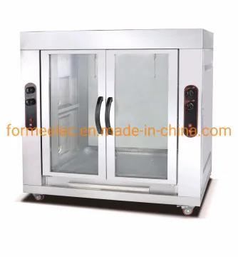 Electric Oven 9kw Vertical Gas Two Full Lamp Rotisserie