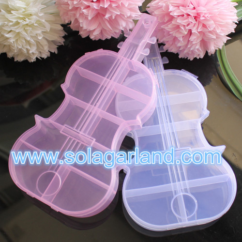 Guitar Shape Plastic Jewelry Storage Organizer Jewelry Storage Containers