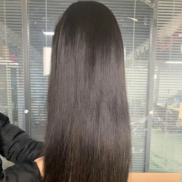 Bas prix de gros Perruque du styleT sans colle vrai Remy chevuex bresilien/Indien haute qualite perruques-naturel cheveux humain