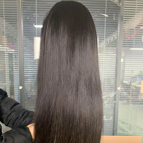 Bas prix de gros Perruque du styleT sans colle vrai Remy chevuex bresilien/Indien haute qualite perruques-naturel cheveux humain
