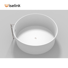 solid surface artificial stone freestanding tub