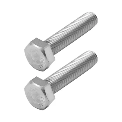 Stainless steel hexagonal bolt fasteners