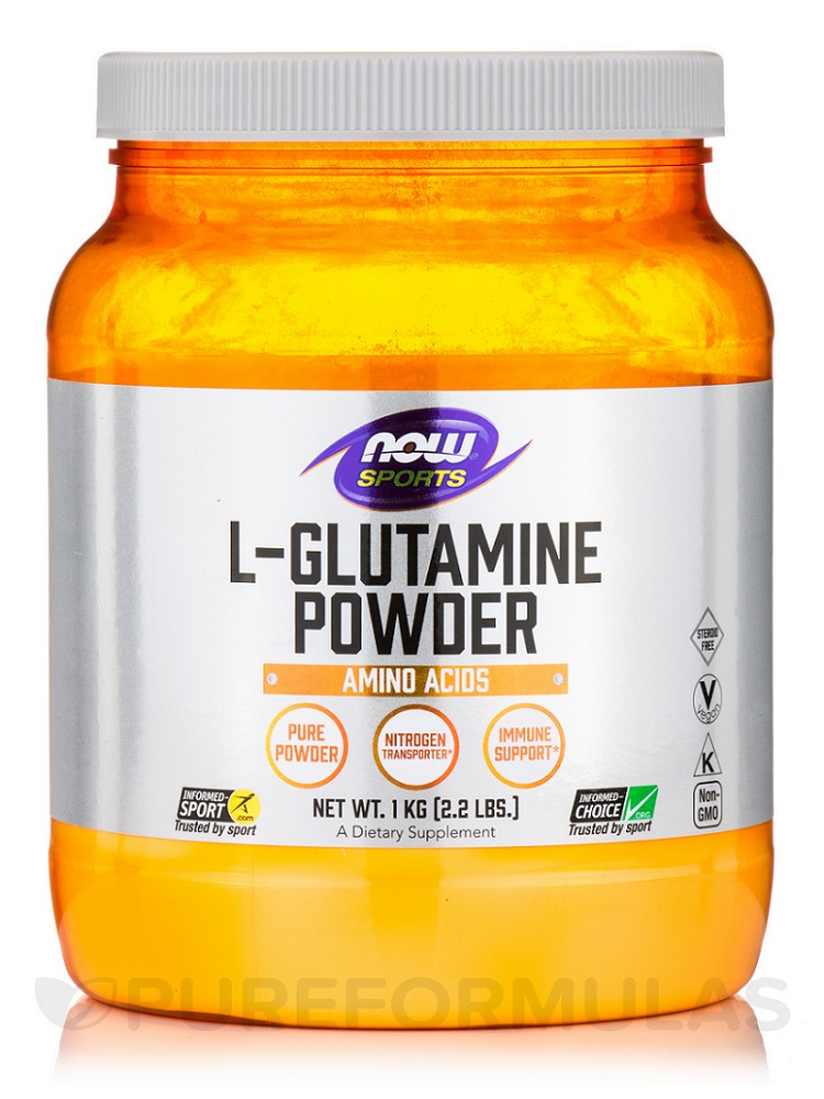 when to take l glutamine for gut health
