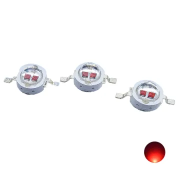 8080 SMD LED High Power Red Light - Cars, Plants, Medical Beauty, RoHS Compliant