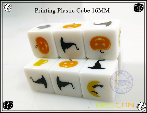 Printing Plastic Cube 16MM